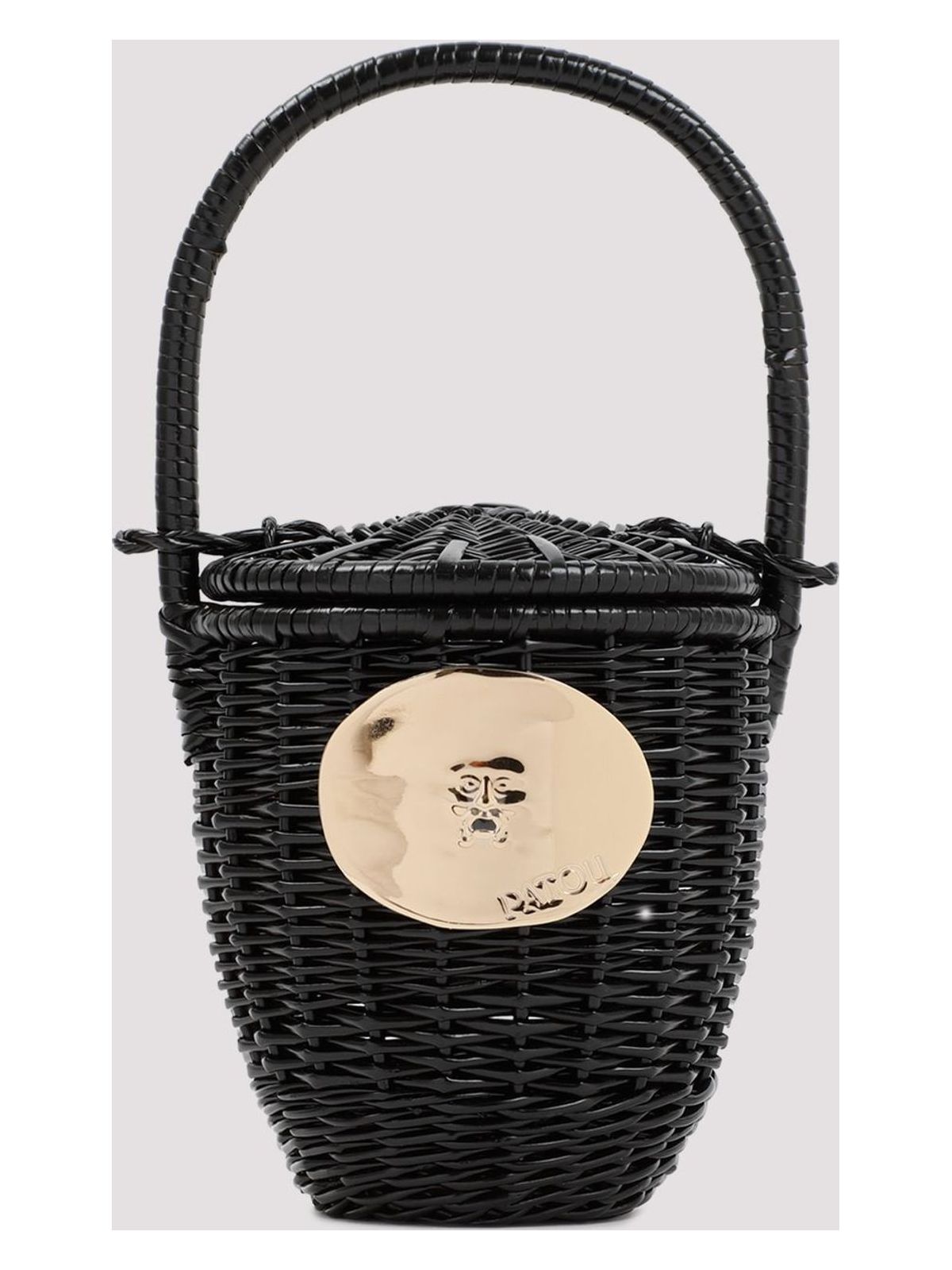 WICKER BUCKET BAG