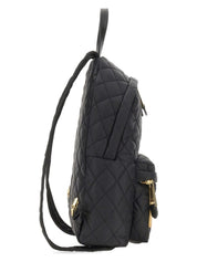 QUILTED NYLON BACKPACK