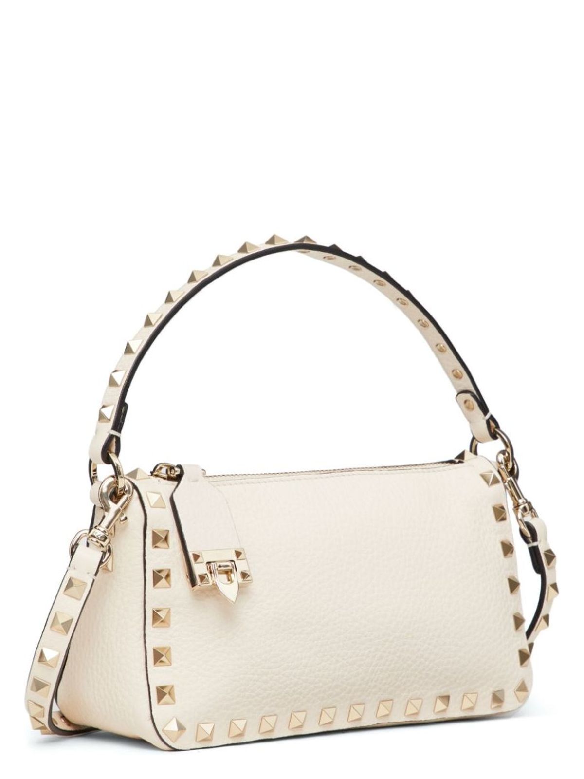 ROCKSTUD SMALL LEATHER SHOULDER BAG