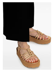 HEBE LEATHER SANDALS