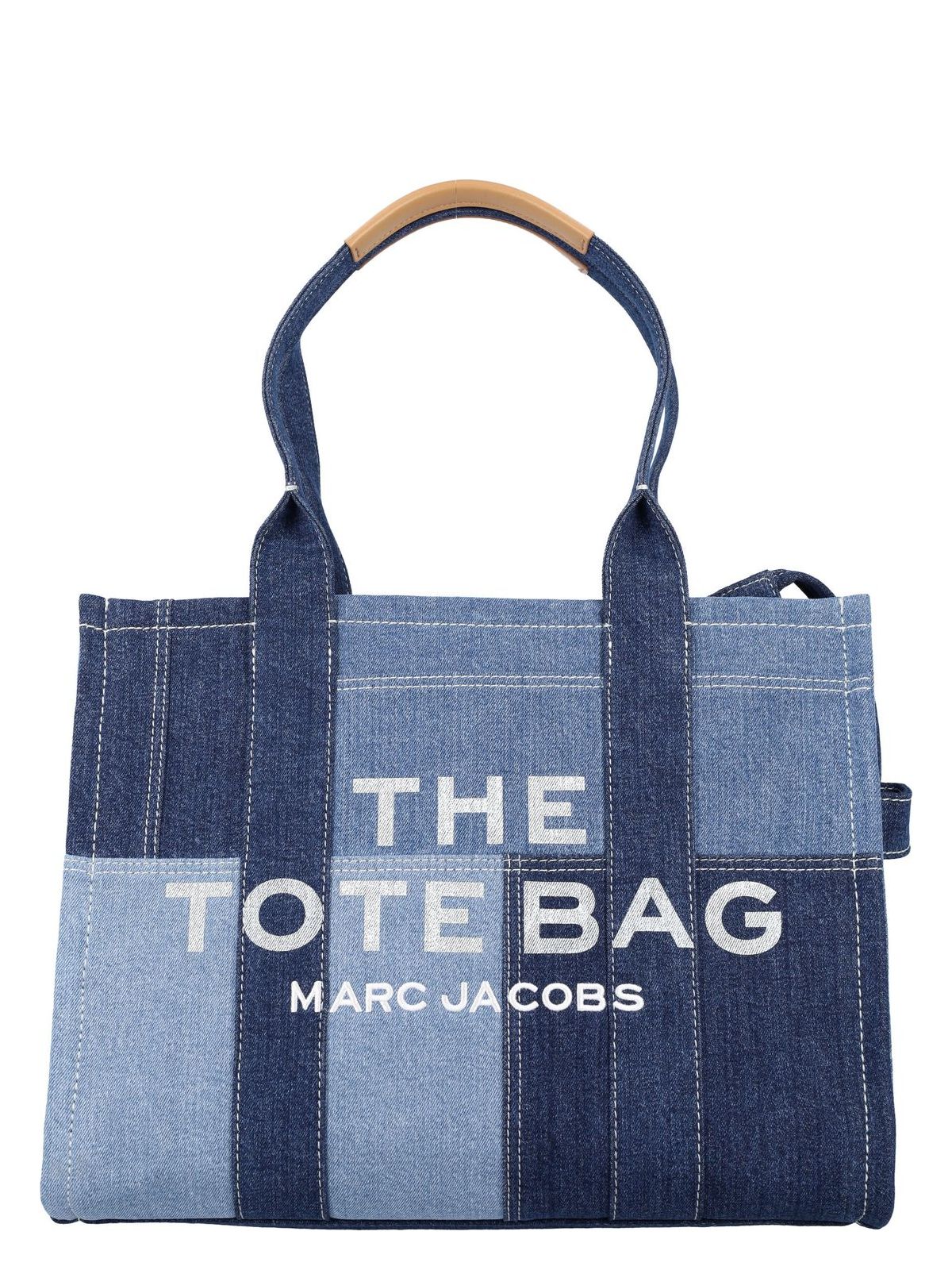 THE LARGE TOTE DENIM PATCHWORK