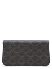 MULTIPLE POCHETTE IN TRIOMPHE CANVAS AND CALFSKIN