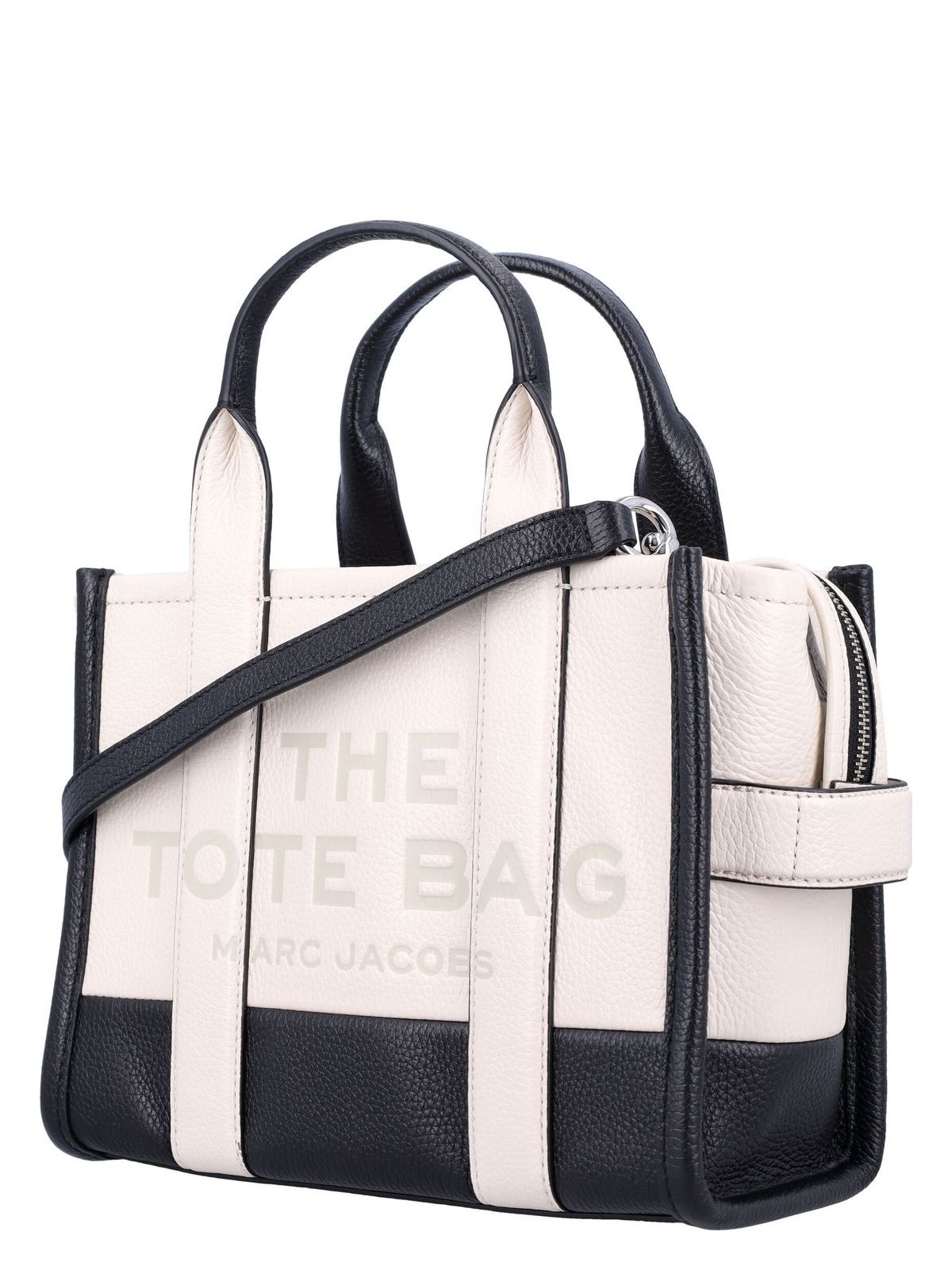 THE SMALL TOTE LEATHER BICOLOR