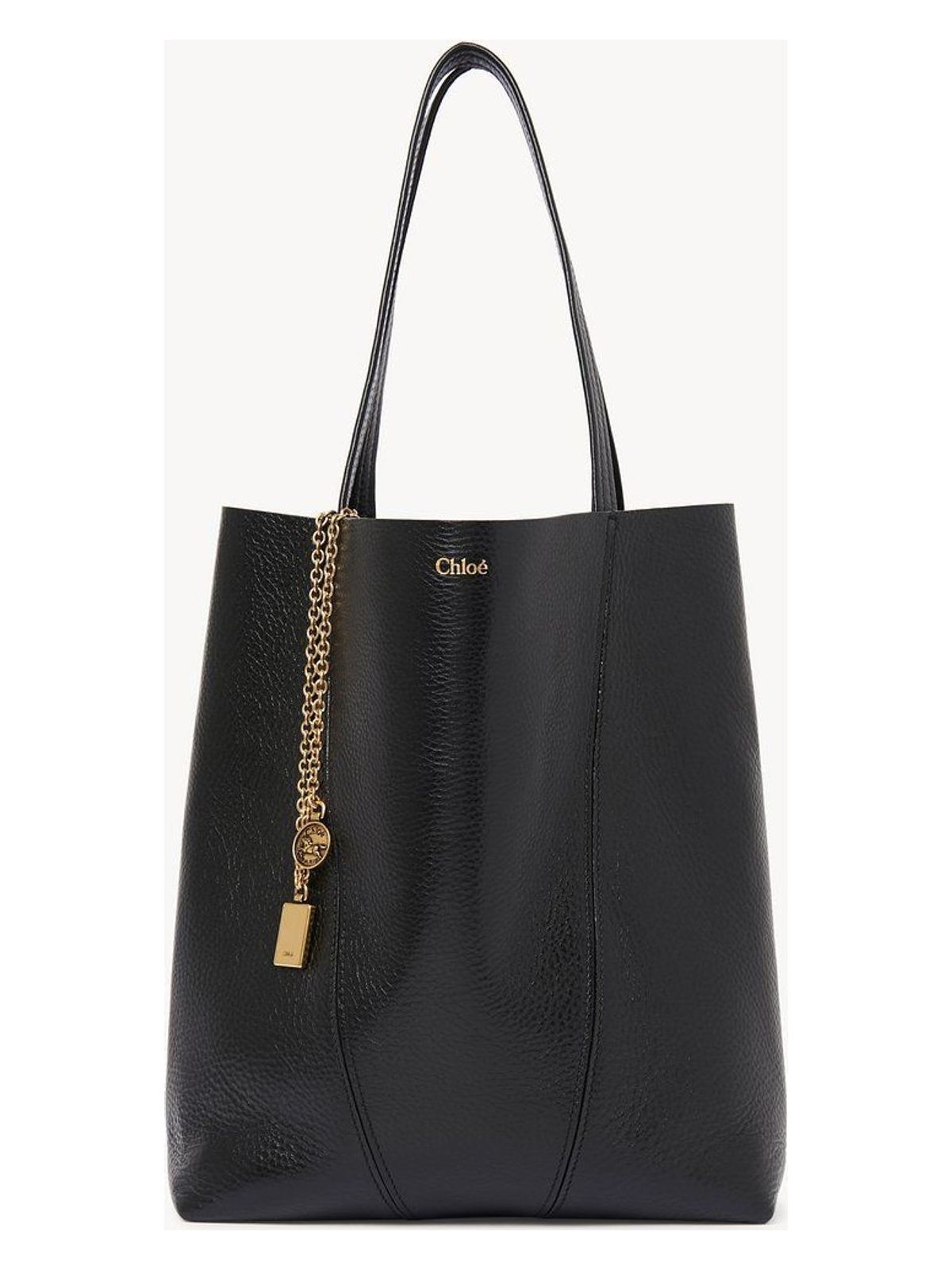 CHLOÉ SPIN MEDIUM LEATHET TOTE