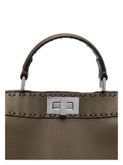 PEEKABOO S BAG KHAKI DET SILVER