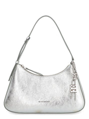 SMALL SHOULDER BAG LUCKY LOCK SILVER