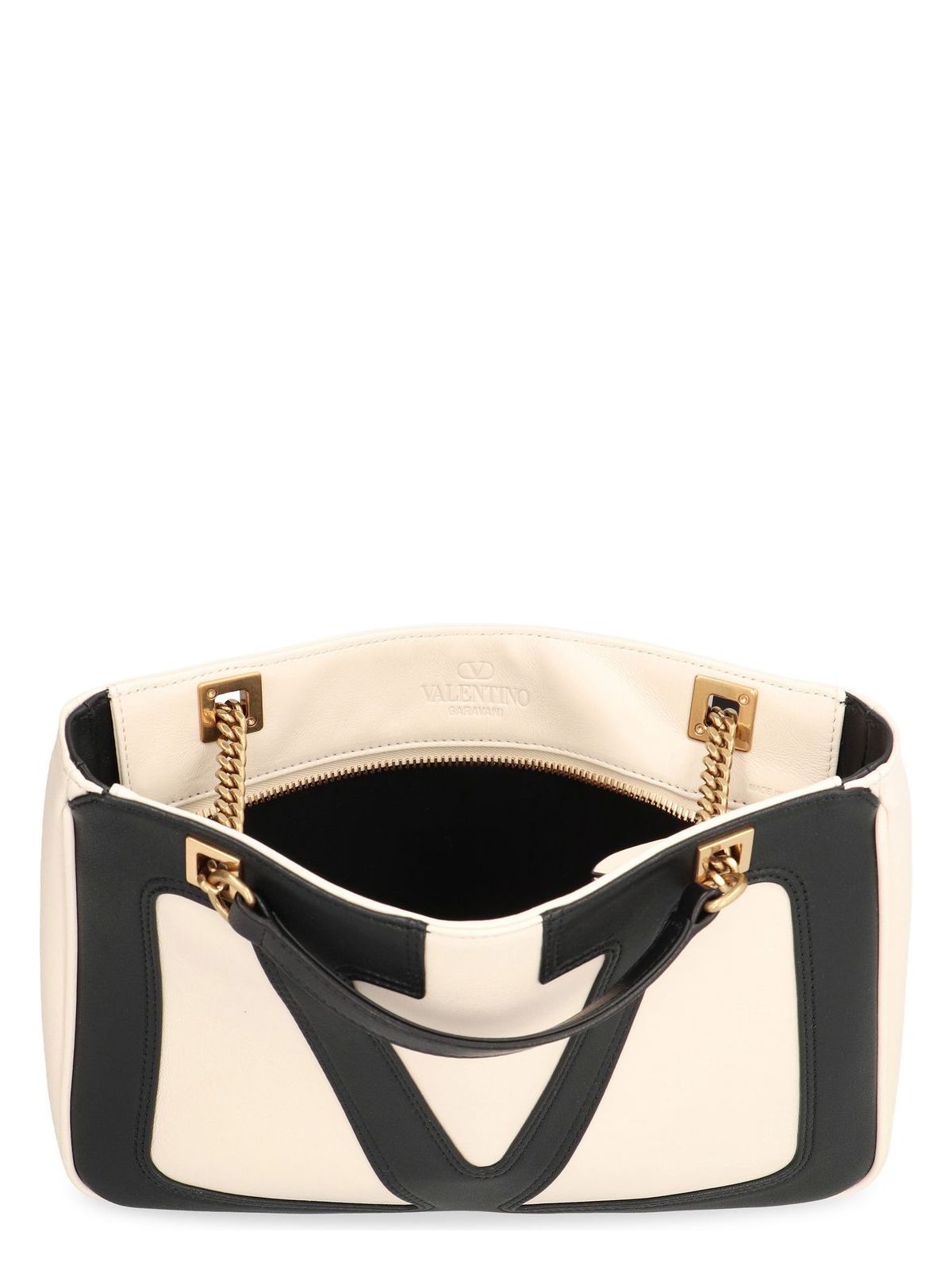 VALENTINO GARAVANI - VIVA SUPERSTAR PICCOLA SMOOTH LEATHER TOTE BAG