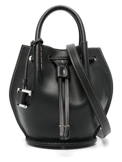 MINI LEATHER BUCKET BAG