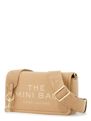 CROSSBODY THE MINI CAMEL PIEL LOGO