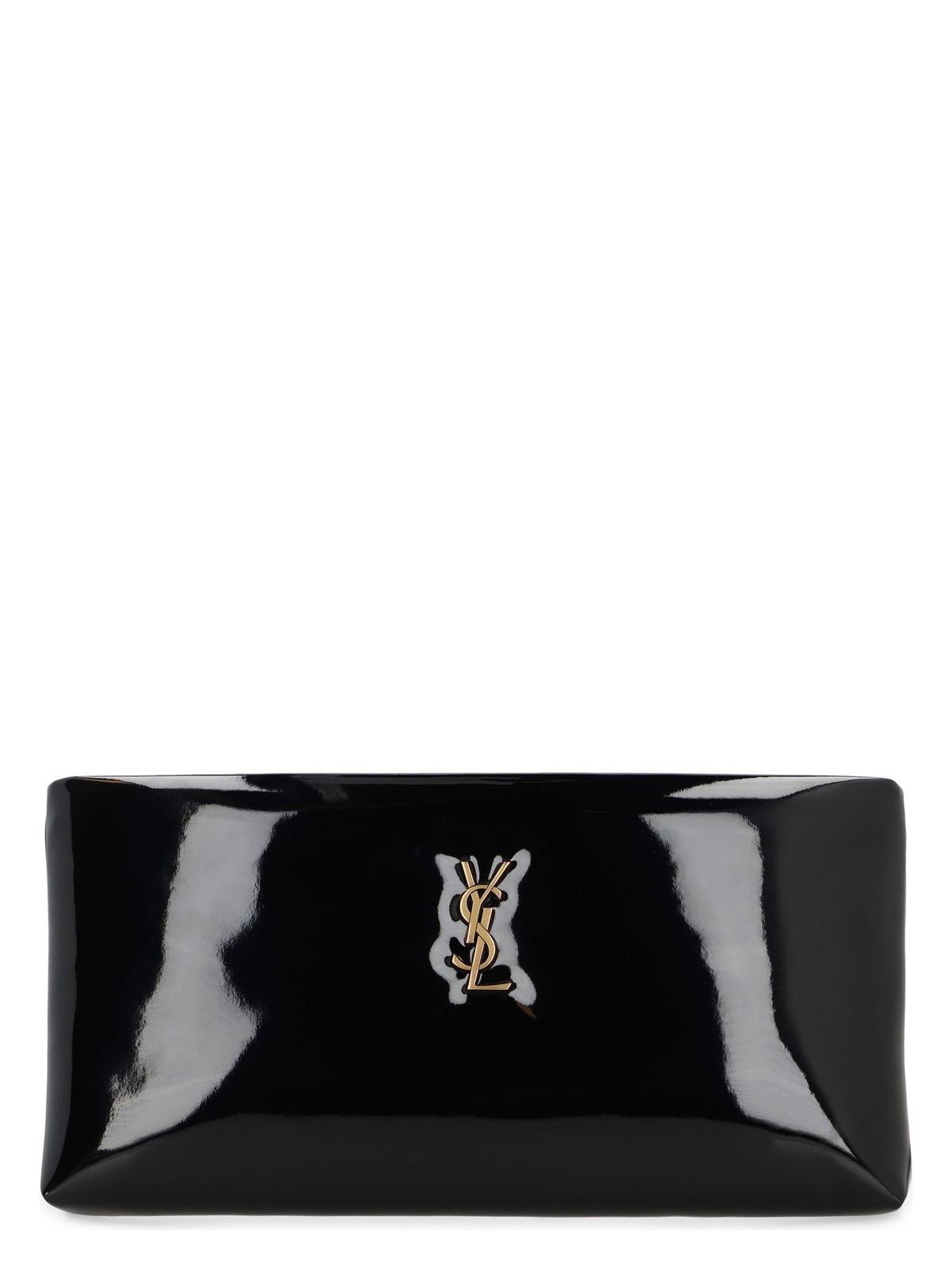 CALYPSO CANVAS SHINY CLUTCH