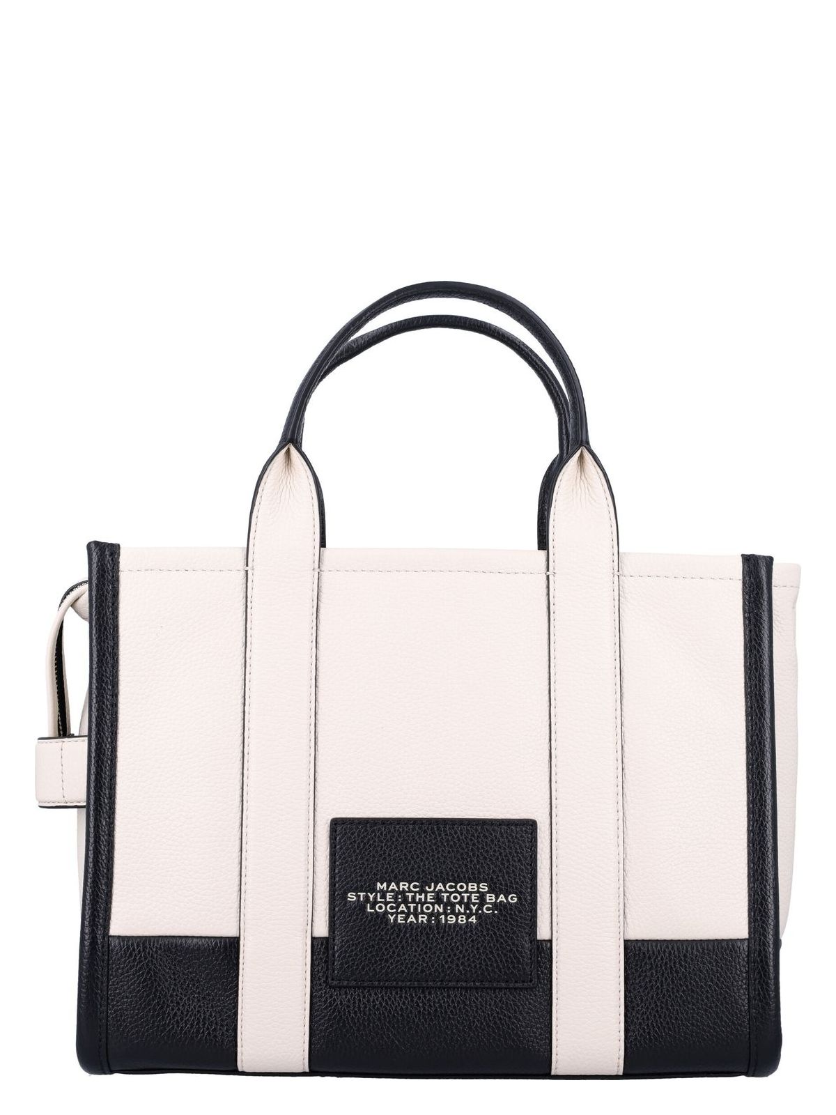 THE MEDIUM TOTE LEATHER BICOLOR