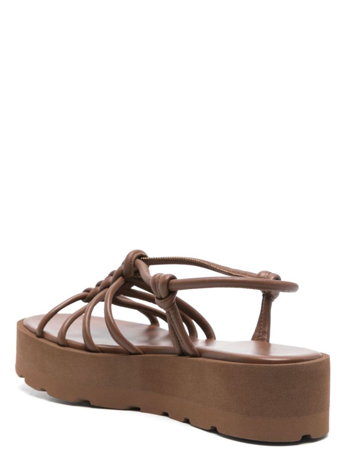 HEBE LEATHER SANDALS