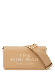 CROSSBODY THE MINI CAMEL PIEL LOGO