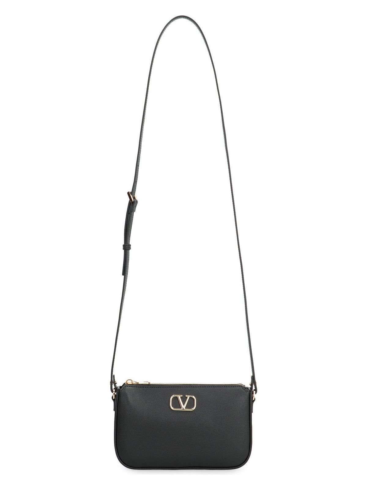 VALENTINO GARAVANI - VLOGO SIGNATURE LEATHER CROSSBODY BAG