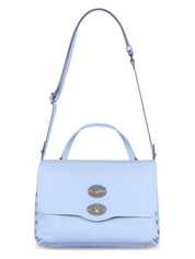 POSTINA S LEATHER HANDBAG