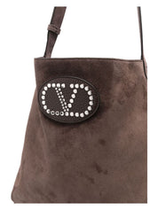 NELLCOTE SUEDE LEATHER SHOUDLER BAG