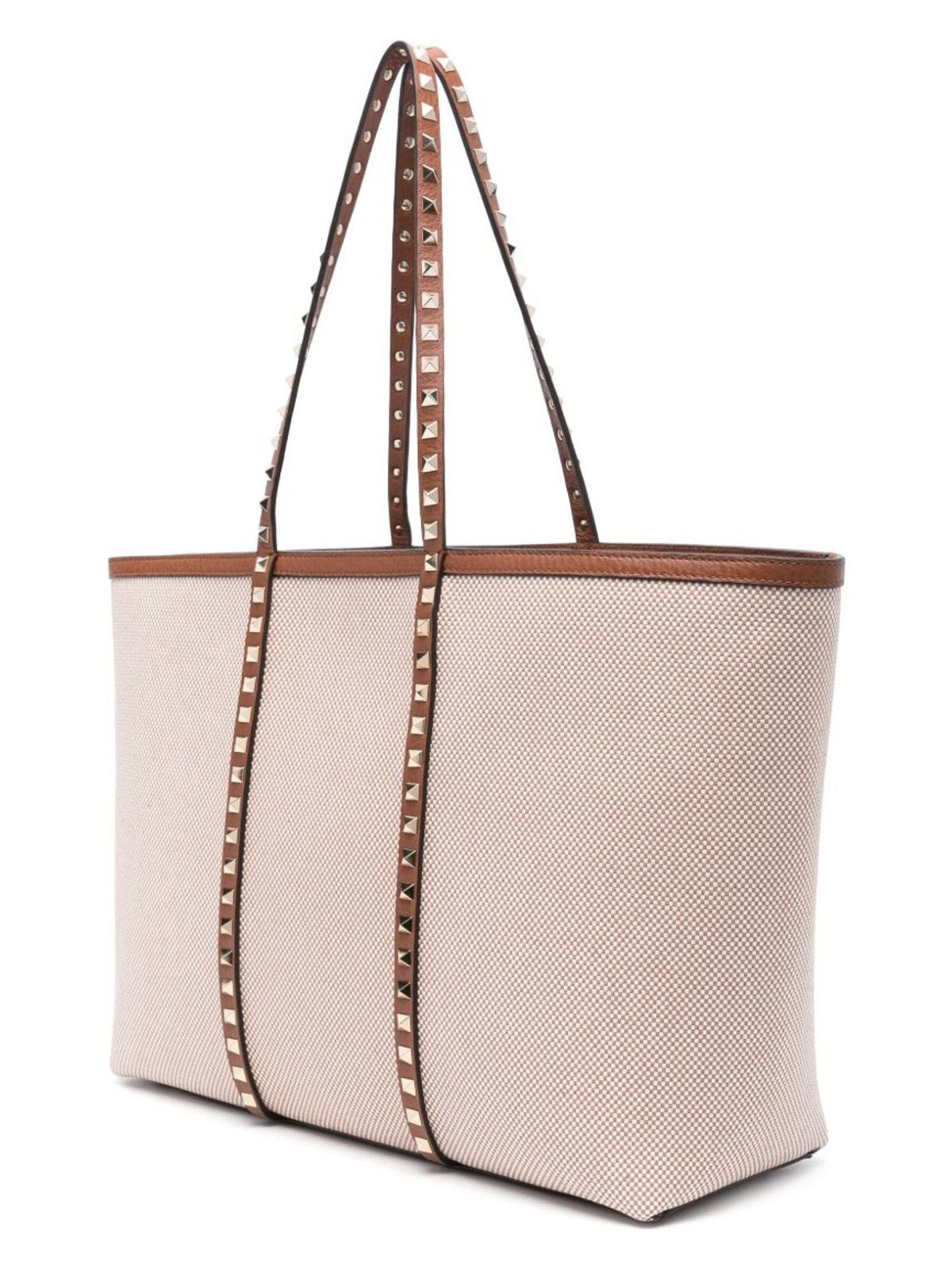 ROCKSTUD CANVAS MEDIUM TOTE