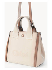 CHLOÉ CARRY SMALL CANVAS TOTE