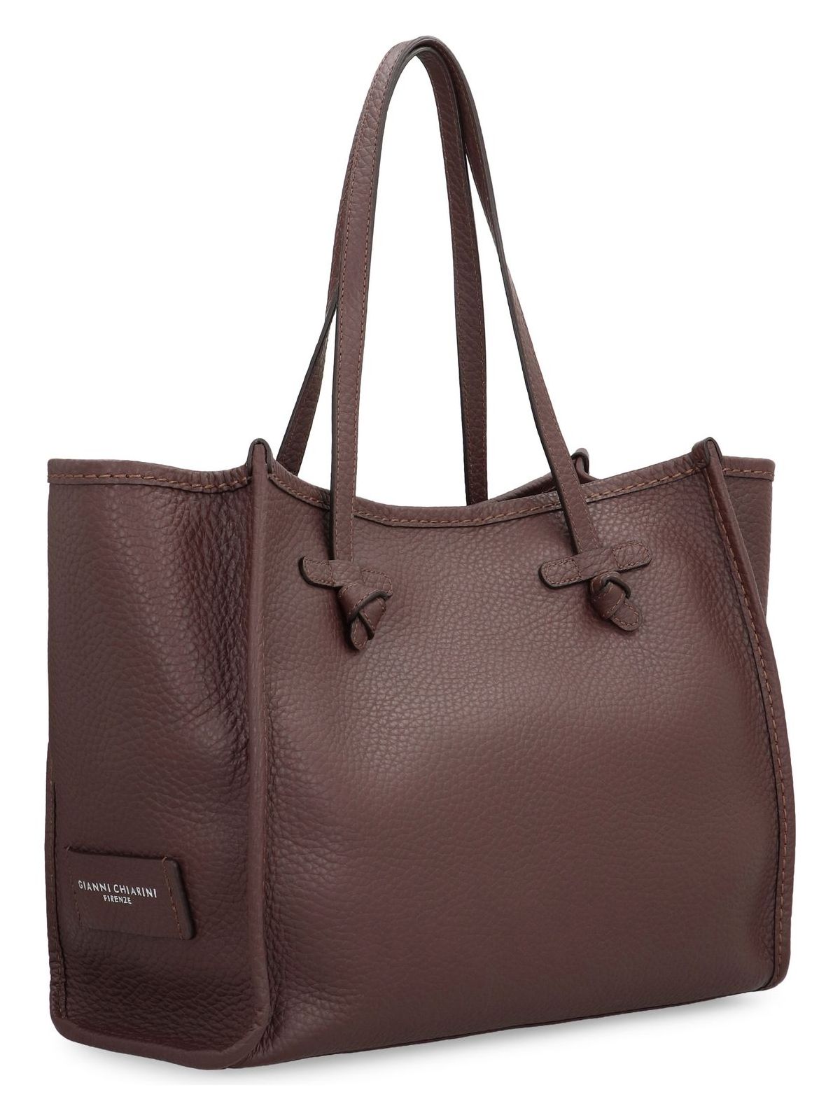 MARCELLA SMOOTH LEATHER TOTE BAG