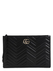 LARGE GG MARMONT BLACK POUCH