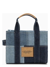 SMALL PATCHWORK DENIM TOTE BAG