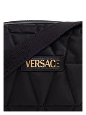 VERSACE MYTH NYLON CROSSBODY BAG