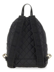 QUILTED NYLON BACKPACK