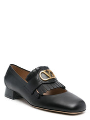 VLOGO SIGNATURE LEATHER LOAFERS