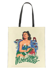 HAWAIIAN PRINT TOTE BAG