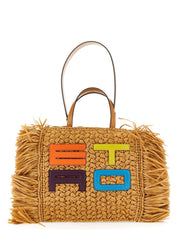 RAFFIA TOTE BAG