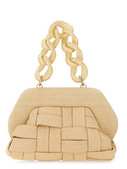 TIA WEAVED STRAW BAG