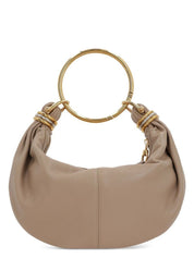 BRACELET SMALL LEATHER HOBO BAG