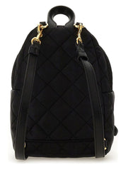 QUILTED NYLON BACKPACK