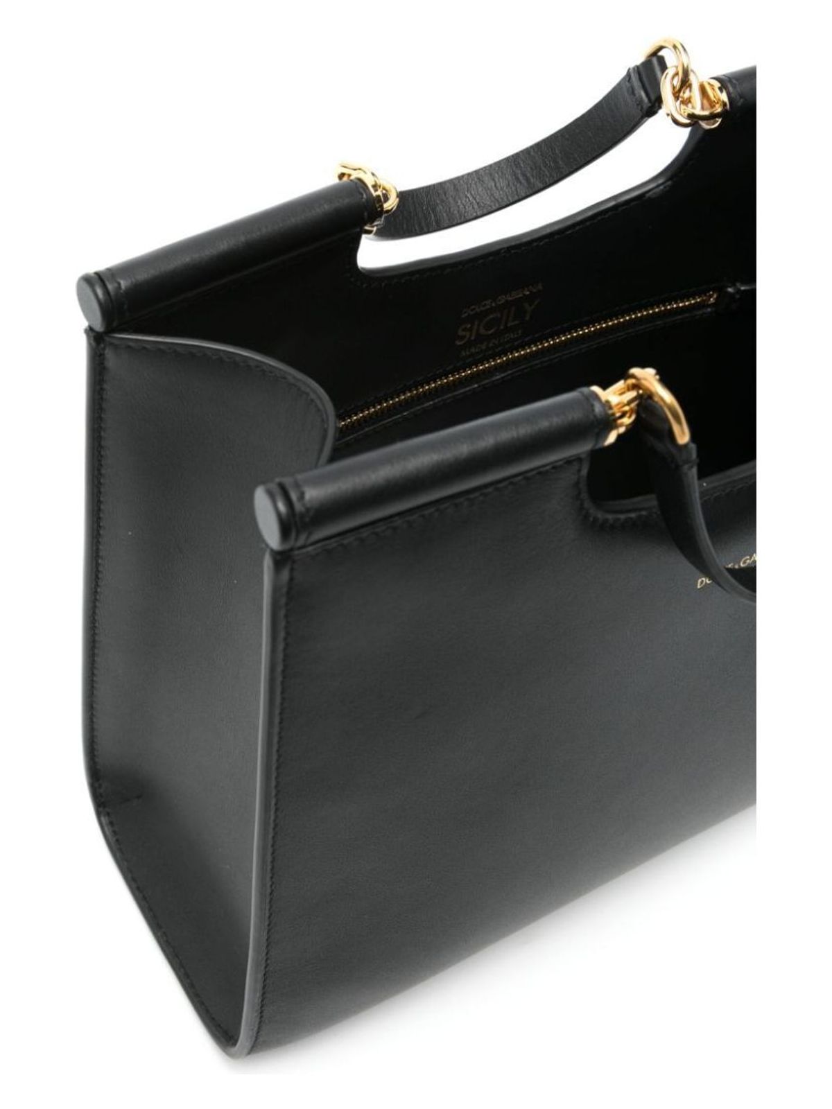 BAG SHOPPING SICILY SMALL BLACK