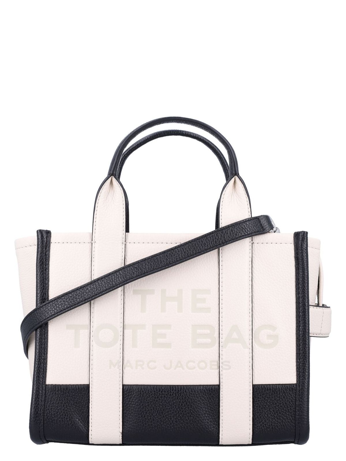 THE SMALL TOTE LEATHER BICOLOR