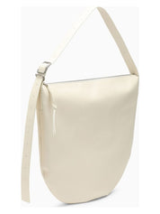 LARGE IVORY LEATHER BAG