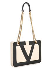 VALENTINO GARAVANI - VIVA SUPERSTAR PICCOLA SMOOTH LEATHER TOTE BAG