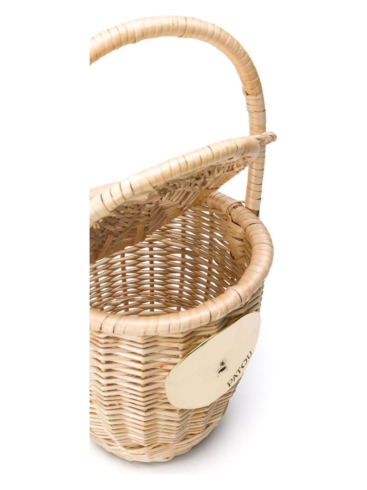 WICKER BUCKET BAG