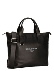 PICCOLA SMOOTH LEATHER TOTE BAG