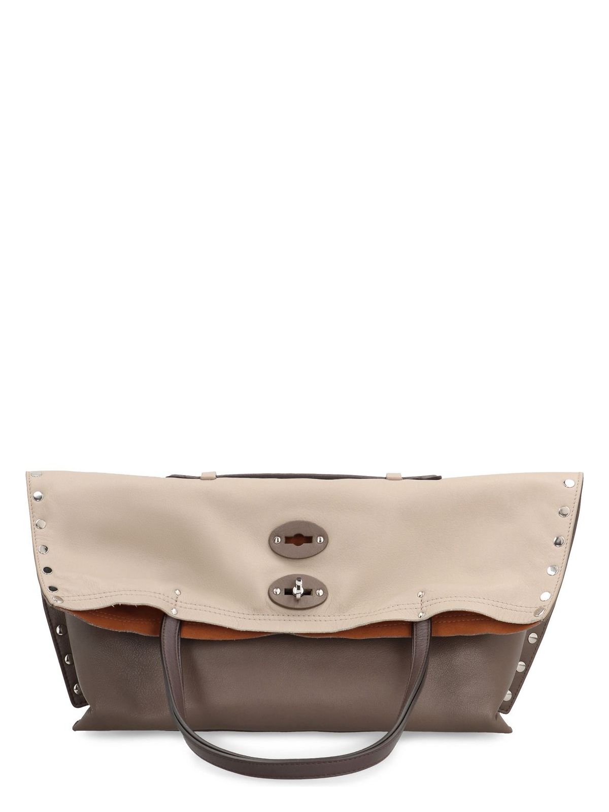 A'SPASSO MEDIUM LEATHER TOTE