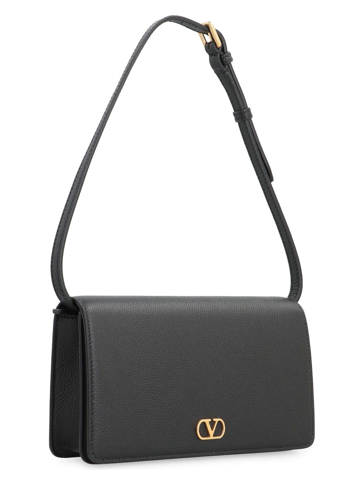 VALENTINO GARAVANI - VLOGO SIGNATURE LEATHER CROSSBODY BAG