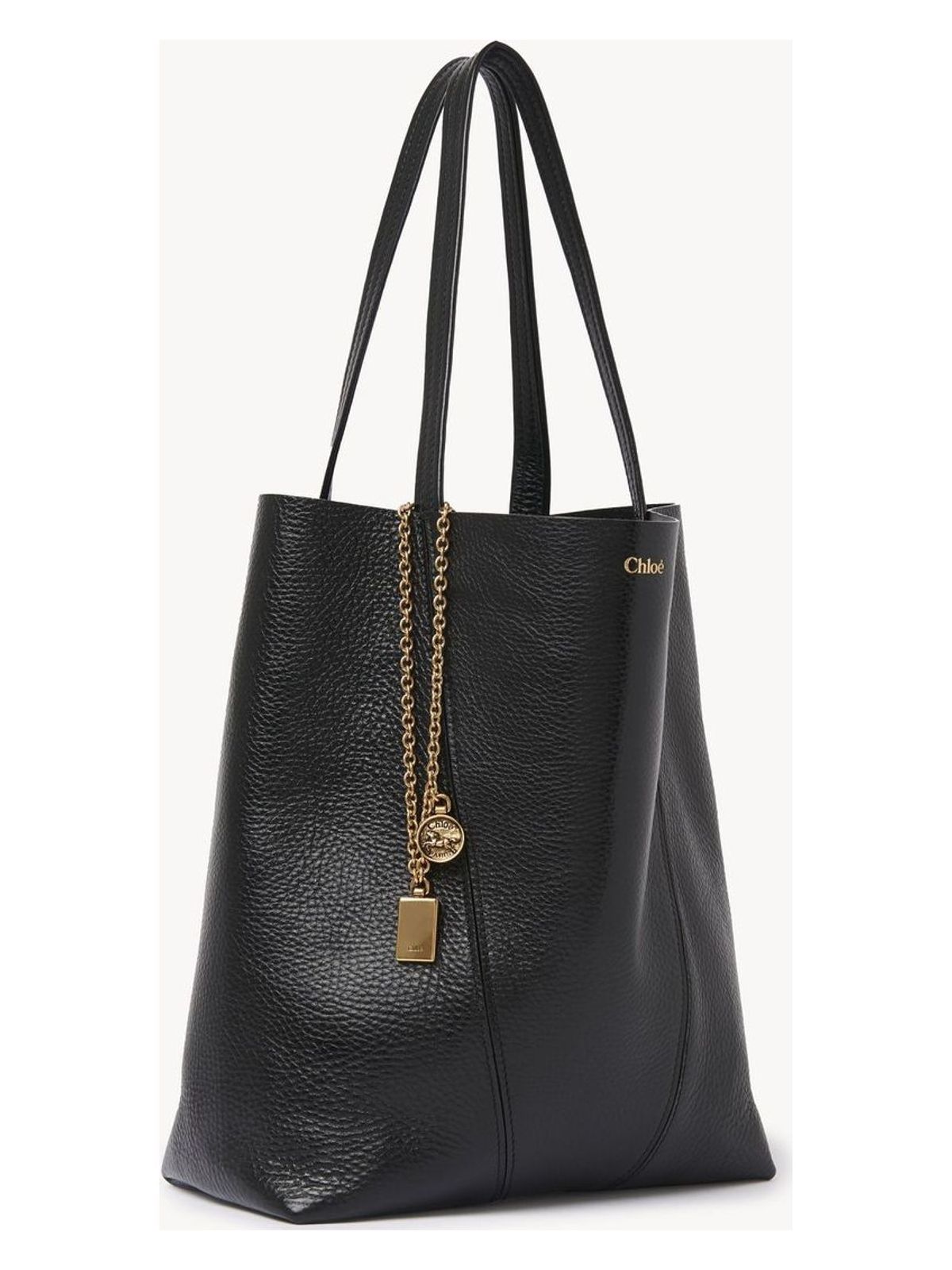 CHLOÉ SPIN MEDIUM LEATHET TOTE