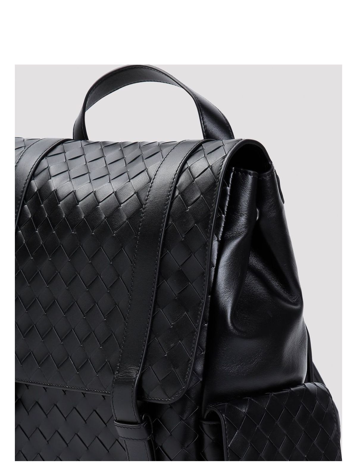 INTRECCIATO LEATHER BACKPACK