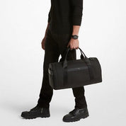 Michael Kors Lautner Unisex Black Duffel Bag In Nylon