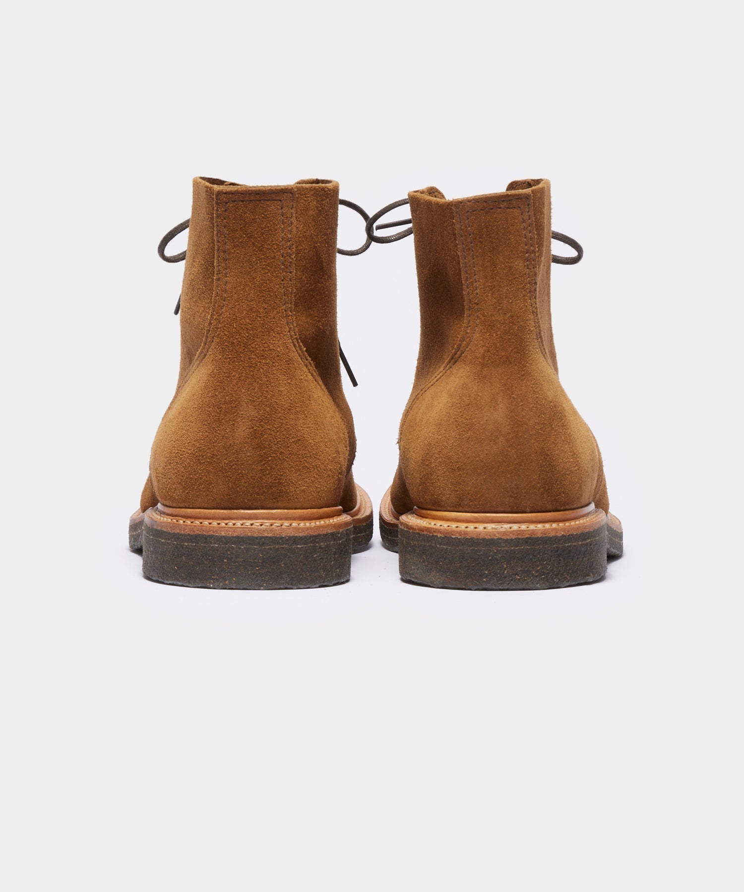 Todd Snyder x Sanders Apron Boot in Tobacco Suede