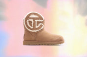 UGG x Telfar Logo Mini Boot - Chestnut