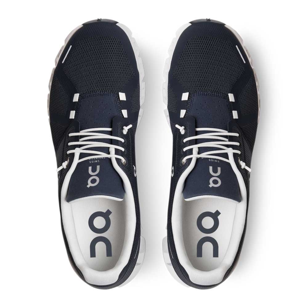 Men's Cloud 5 Running Shoe- Midnight/White - Regular (D)