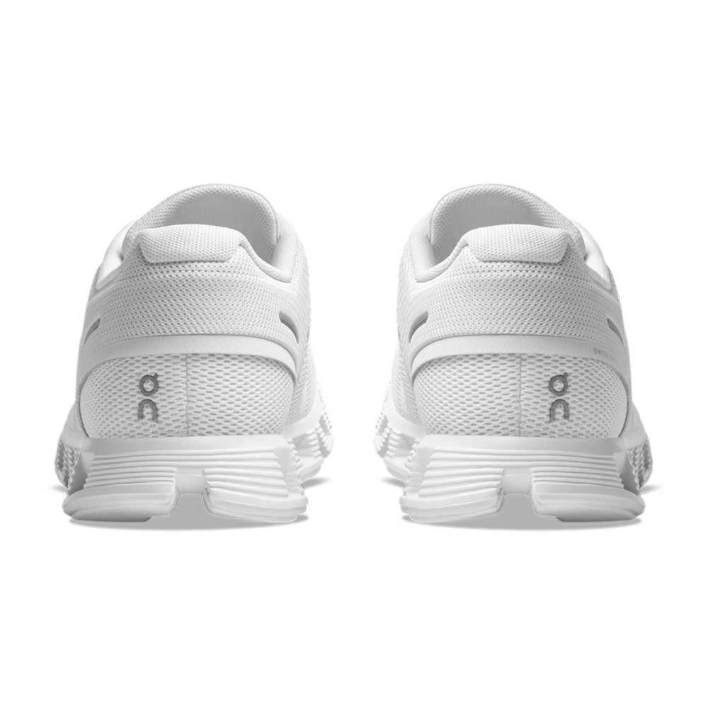 Women's Cloud 5 Running Shoe - All White - Regular (B)