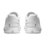 Women's Cloud 5 Running Shoe - All White - Regular (B)