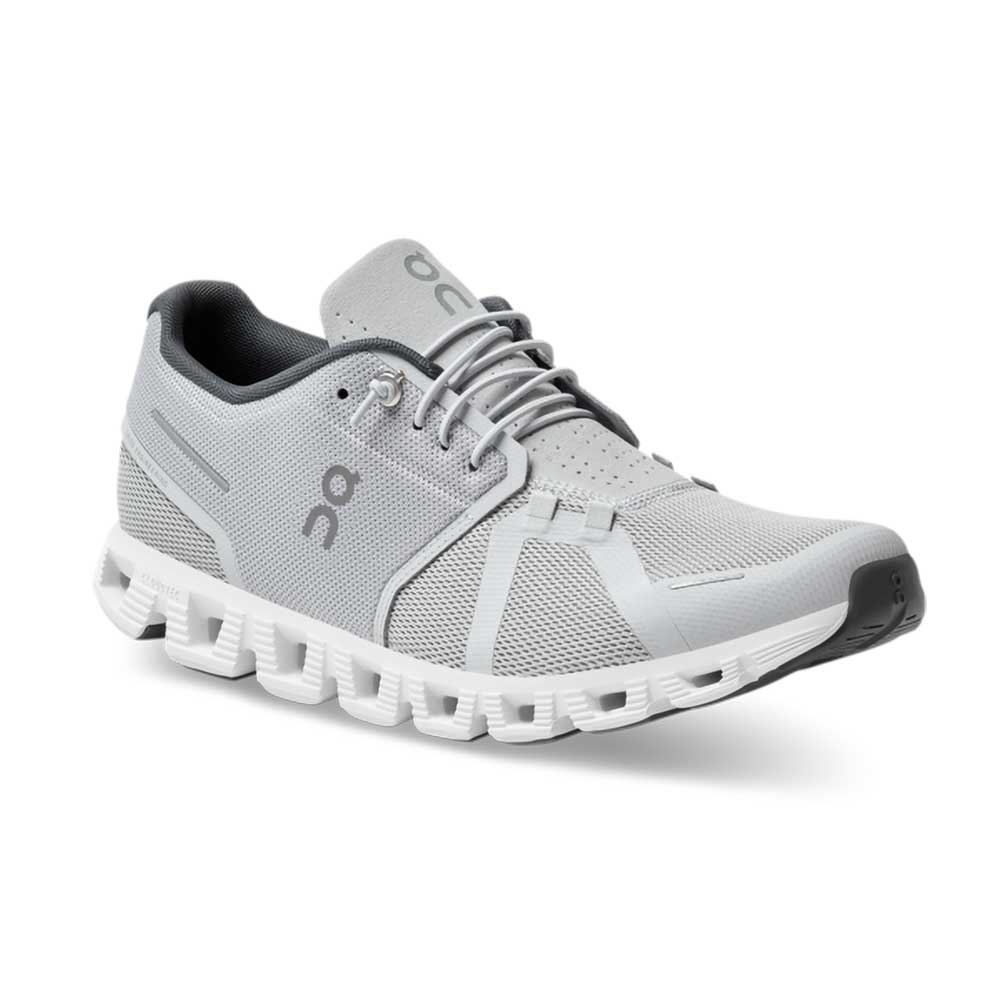 Men's Cloud 5 Running Shoe- Glacier/White - Regular (D)